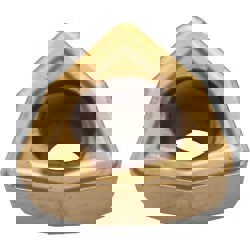 Indexable Drill Insert: DFTHP KC7140, Solid Carbide