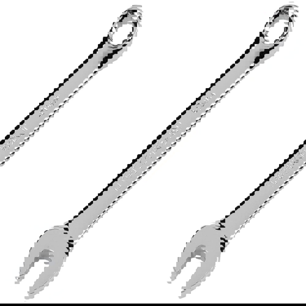 Combination Wrench: 6.00 mm Head Size, 15 deg Offset