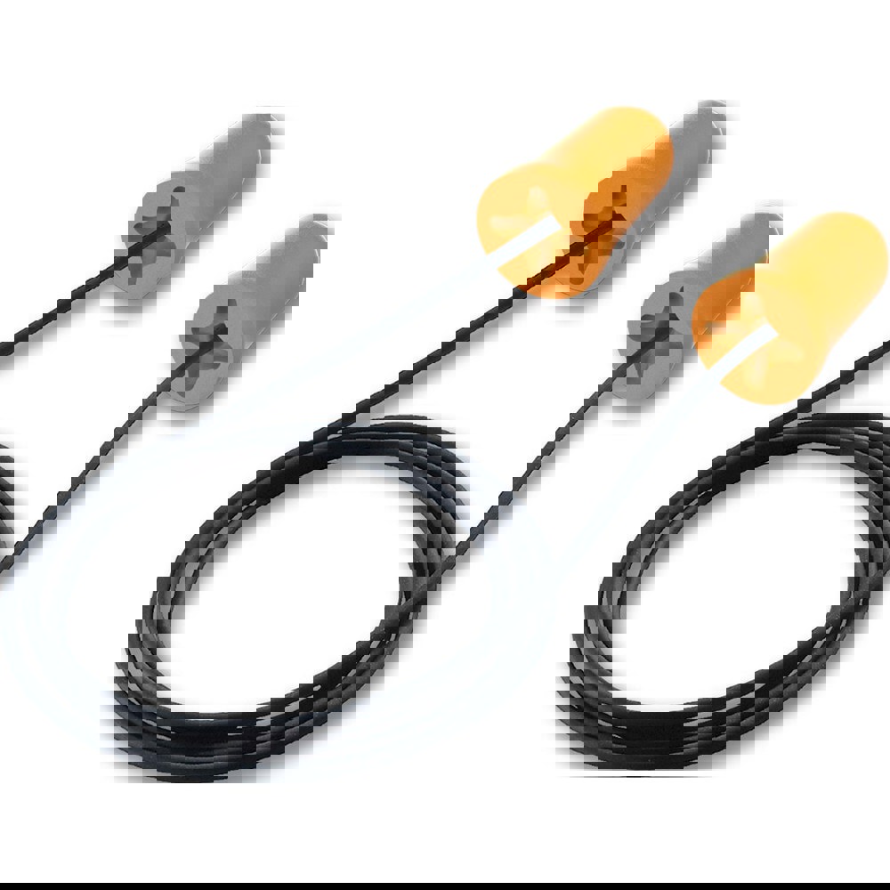 Earplugs; Attachment Style: Corded ; Noise Reduction Rating (dB): 30.00 ; Insertion Method: Roll Down ; Plug Shape: Taper End ; Plug Color: Orange ; Plug Material: Foam; Polyurethane