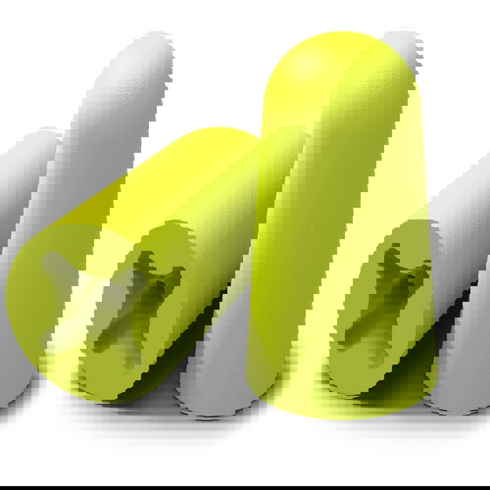 Earplugs: 32 dB, Polyurethane & Foam, Taper End, Roll Down, Uncorded