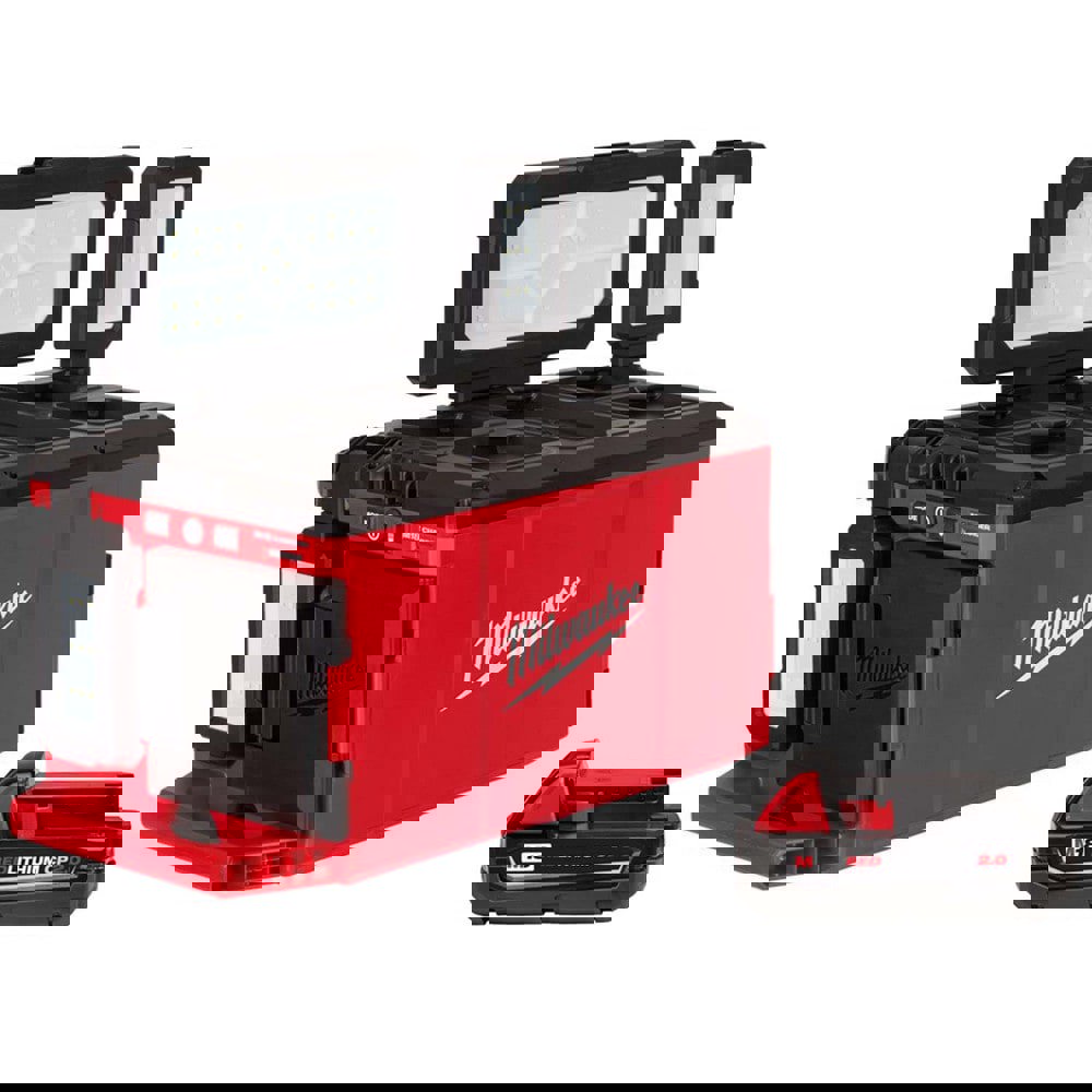 Portable Work Lights; Portable Type: Clamp ; Light Technology: LED ; Lamp Type: LED ; Bulb Type: LED ; Lumens: 3000 ; Overall Length (Decimal Inch): 16.8000