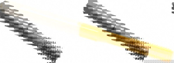 Thread Forming Tap: M5x0.80 Metric Coarse, Bottoming, Powdered Metal High Speed Steel, TiN Coated