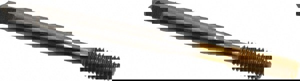 Thread Forming Tap: M5x0.80 Metric Coarse, 6H Class of Fit, Bottoming, High Speed Steel, TiN Coated