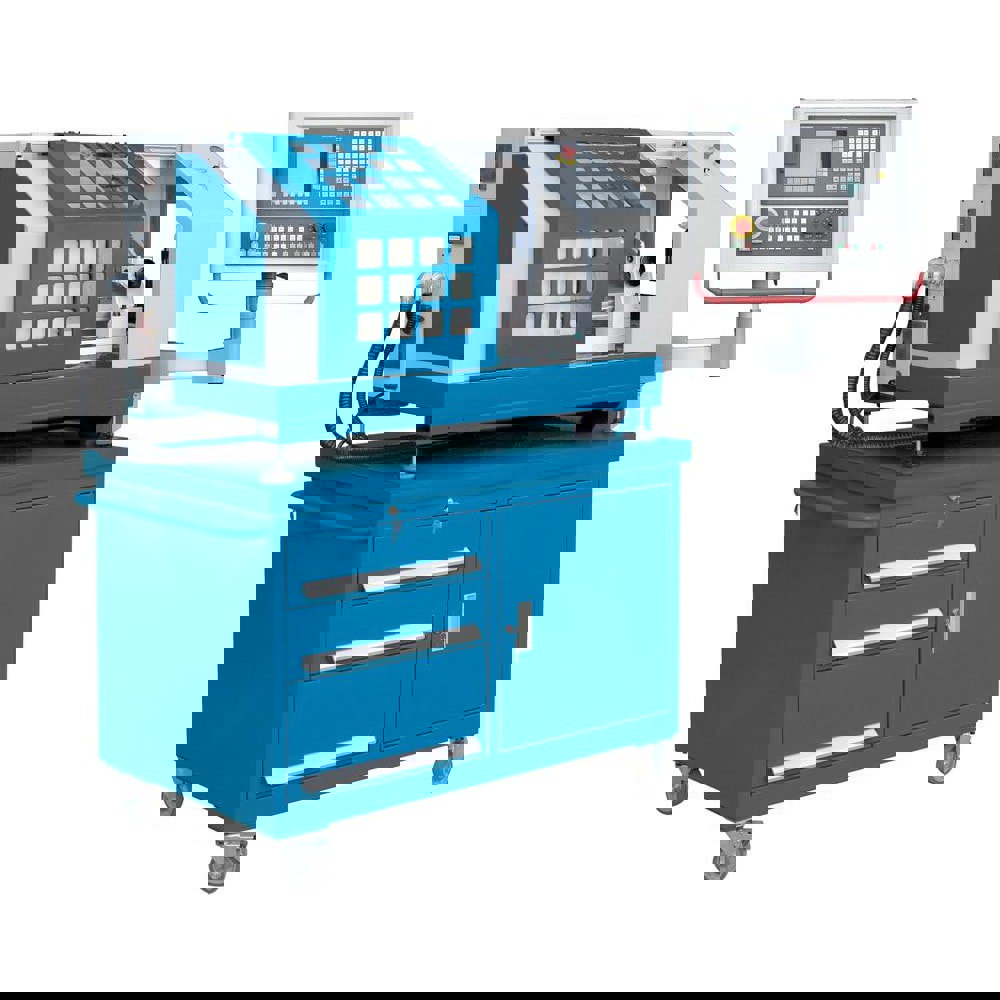 CNC Lathes; Precision: 0.00039 in; Swing (Inch): 8; Swing Over Cross Slide (Inch): 4; Distance Between Centers (Inch): 11; Headstock Taper Size: Morse Taper 3; Tailstock Taper Size: Morse Taper 1; Spindle Bore Diameter (Inch): 1; Spindle Nose Designation: