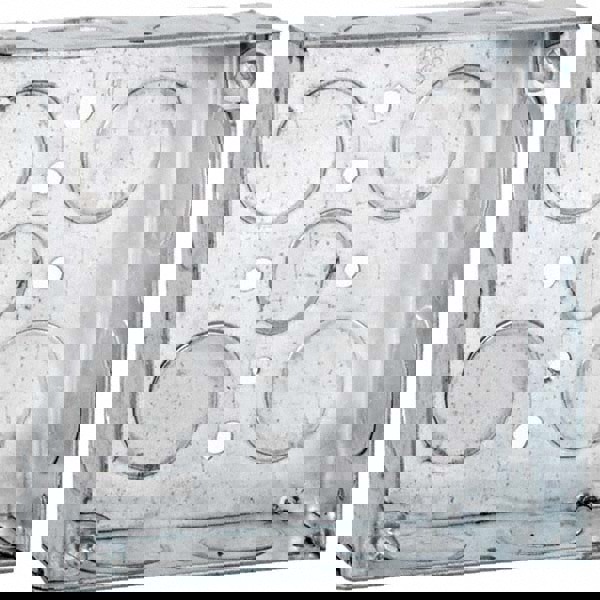 Electrical Device Box: Steel, Square, 4