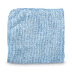 Light Commercial Microfiber Cloth, 16 x 16 inch, Blue, All-Purpose Rag/Towel