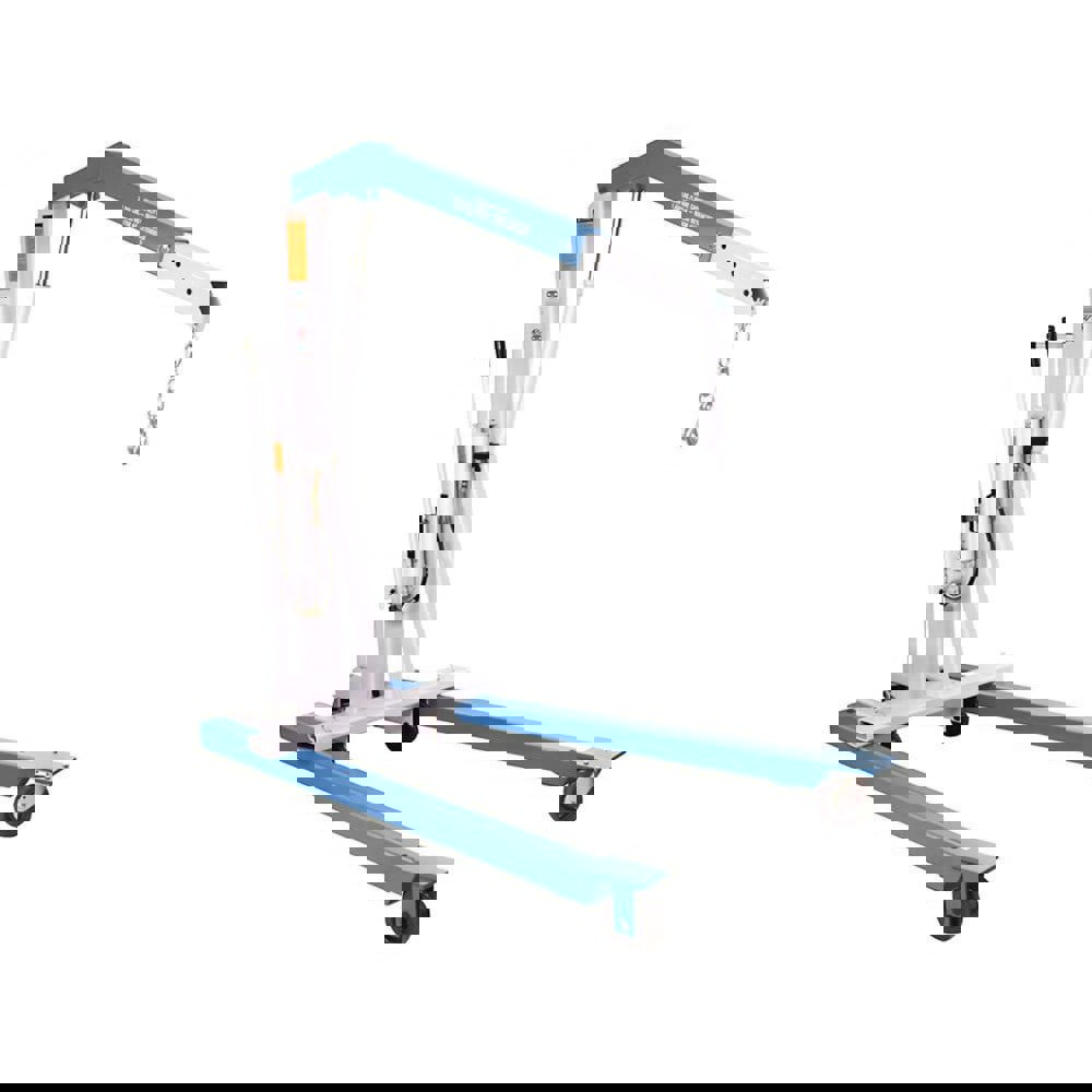 Shop Crane: 4,400 lb Limit, 3 Boom Positions