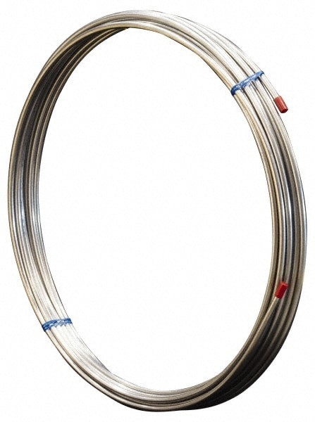 Metal Tube; Tube Type: Welded ; Material: Stainless Steel ; Outside Diameter (Inch): 1/4 ; Inside Diameter (Decimal Inch): 0.2090 ; Wall Thickness (Decimal Inch): 0.0200 ; Tube Length: 50 ft