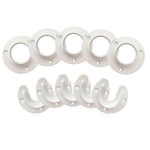 1-3/8 POLE SOC WHIT 5/PK