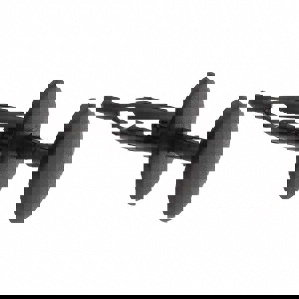 Push Mount Blind Rivet: Flat Head, Nylon Body, Nylon Mandrel