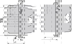 End Mill Holder: Modular Connection Shank, 2