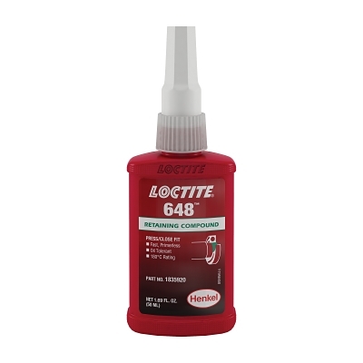Retaining Compound: 50 mL Bottle, Green, Liquid