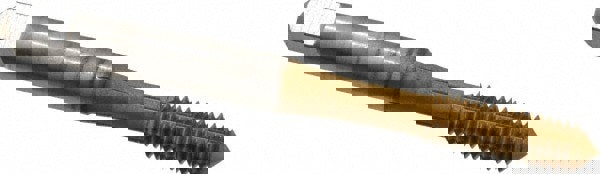 Thread Forming Tap: M6x1.00 Metric Coarse, Plug, Powdered Metal High Speed Steel, TiN Coated