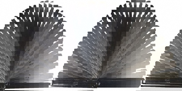 28 Piece, 0.05 to 1mm Feeler Gage Set