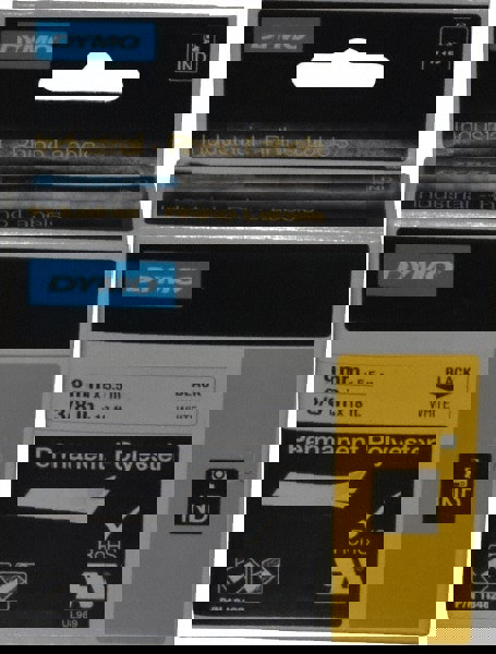 Permanent Polyester Tape: 18', White