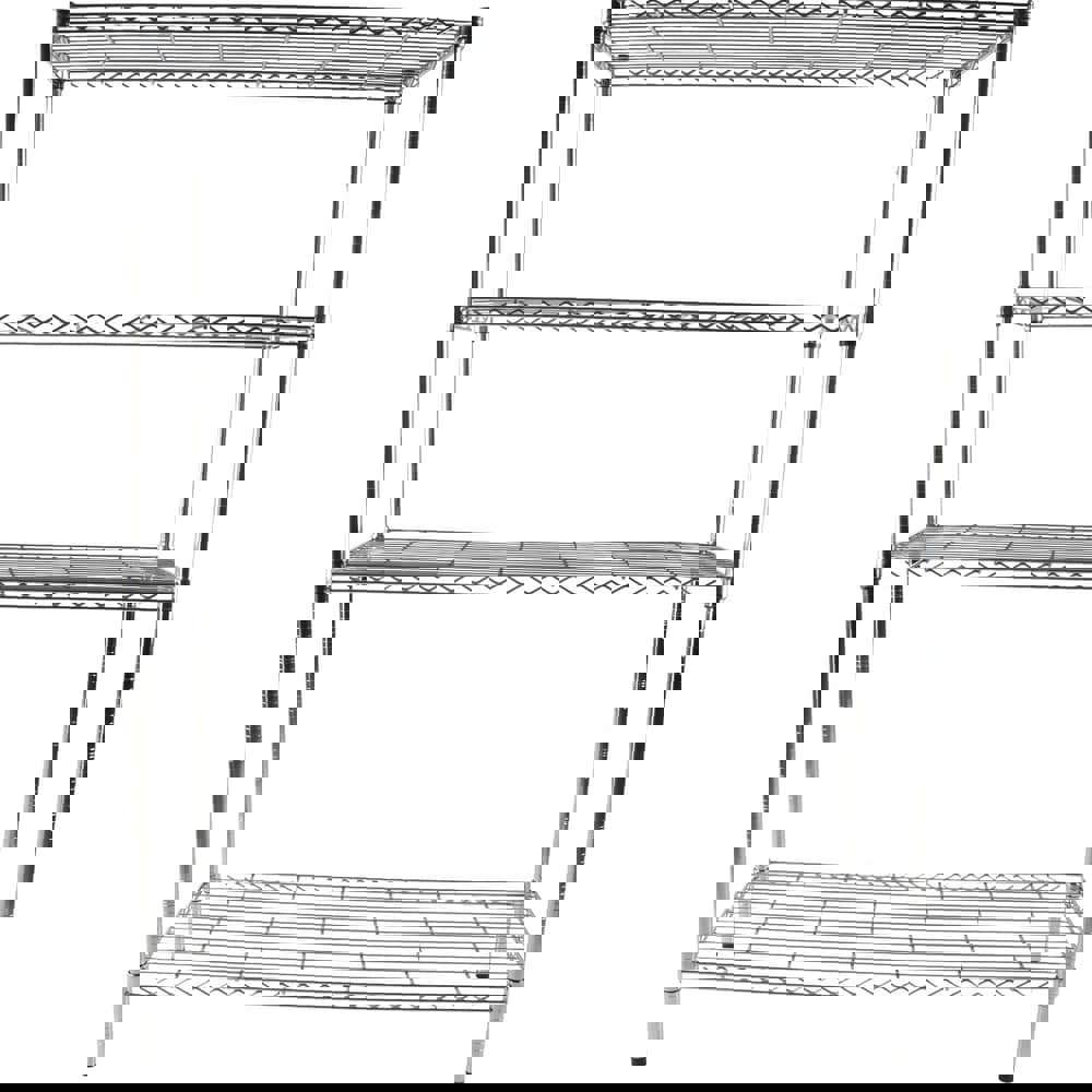 Starter Unit Wire Shelving: 4 Shelves