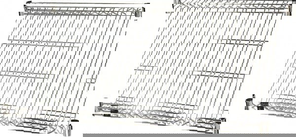 Wire Shelving: 400 lb Shelf Capacity, 1 Shelf