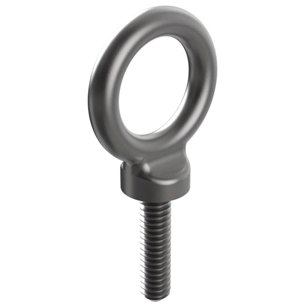 Eye Bolts (Lifting); Eye Bolt Type: Forged ; Shoulder Type: With Shoulder ; Lifting Capacity (Lb.): 900.00 ; Eye Inside Diameter (Inch): 7/8 ; Eye Outside Diameter (Inch): 1-7/16 ; Thread Size: 5/16-18
