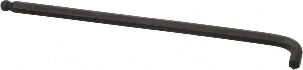 Hex Key: 4 mm, Ball End, L-Handle, Short Arm