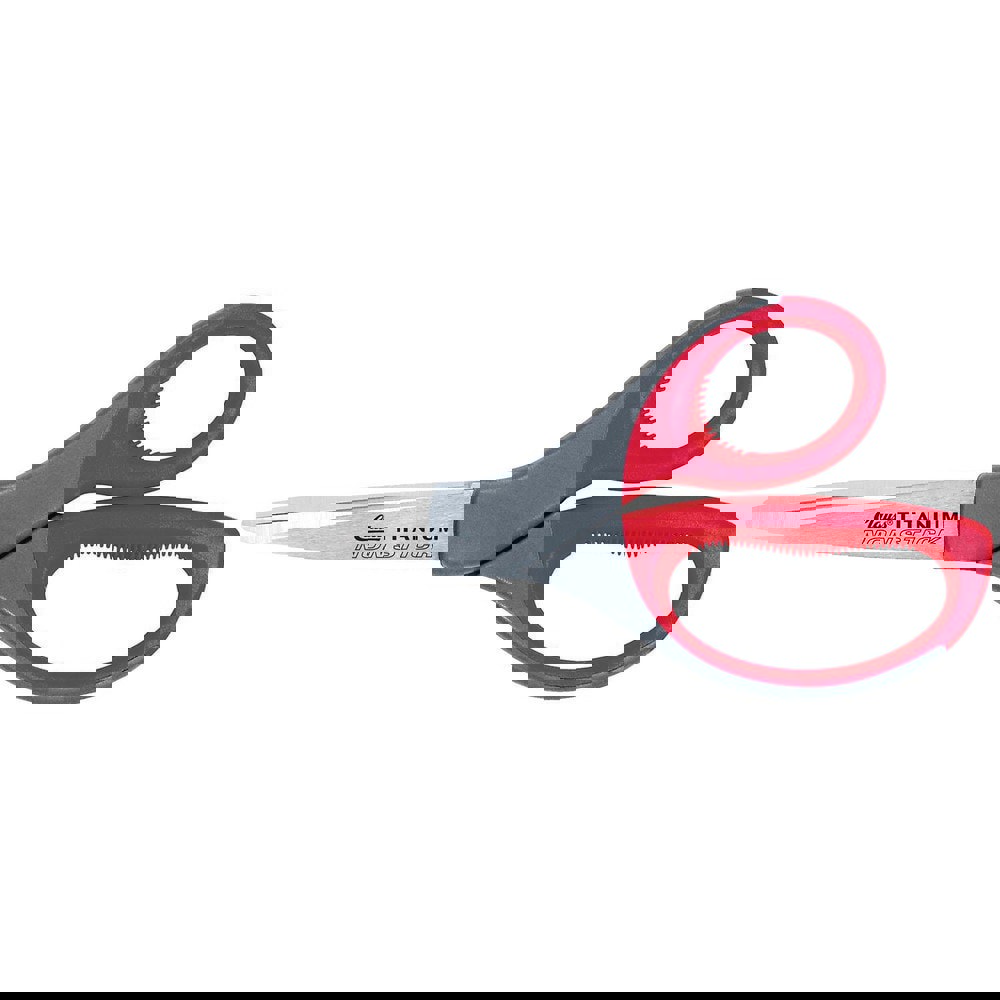 Scissors & Shears; Blade Material: Stainless Steel ; Application: General Purpose ; Cutting Length: 3.5in ; Length of Cut (Inch): 4-1/2in ; Handle Type: Straight ; Handle Style: Ergonomic