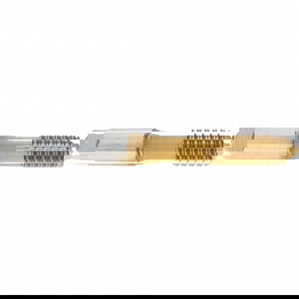 Thread Forming Tap: M8x1.25 Metric Coarse, Plug, Powdered Metal High Speed Steel, TiN Coated