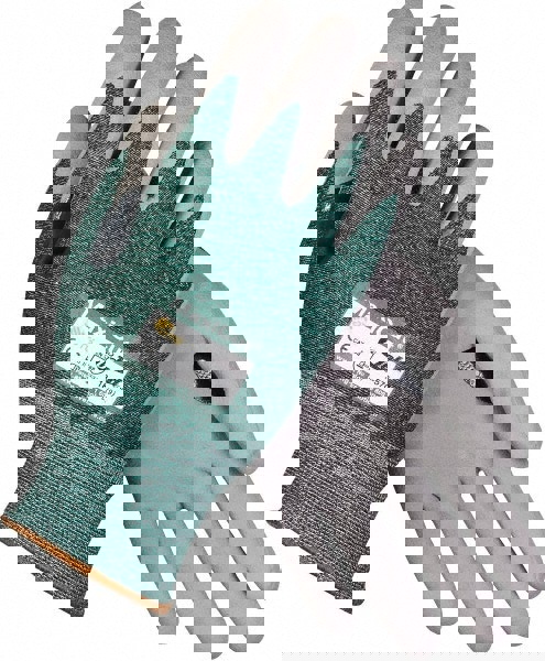 Cut, Puncture & Abrasive-Resistant Gloves: Size M, ANSI Cut A2, ANSI Puncture 1, Nitrile, Polyethylene