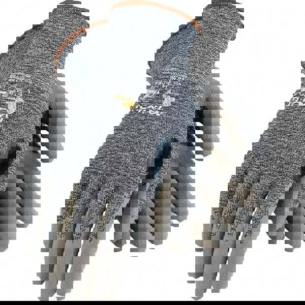 Cut, Puncture & Abrasive-Resistant Gloves: Size 3XL, ANSI Cut A2, ANSI Puncture 1, Nitrile, Engineered Yarn