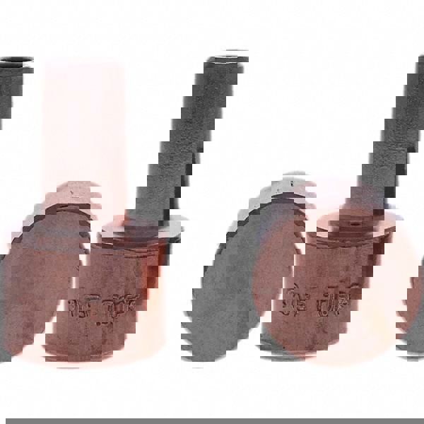 Spot Welder Tips; Tip Type: Backup Electrode Round Face ; Material: RWMA Class 2 - C18200