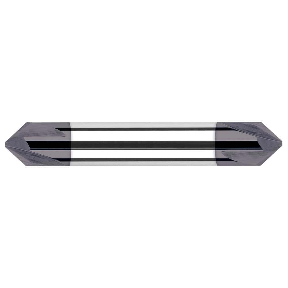 Chamfer Mill: 4 Flutes, Solid Carbide
