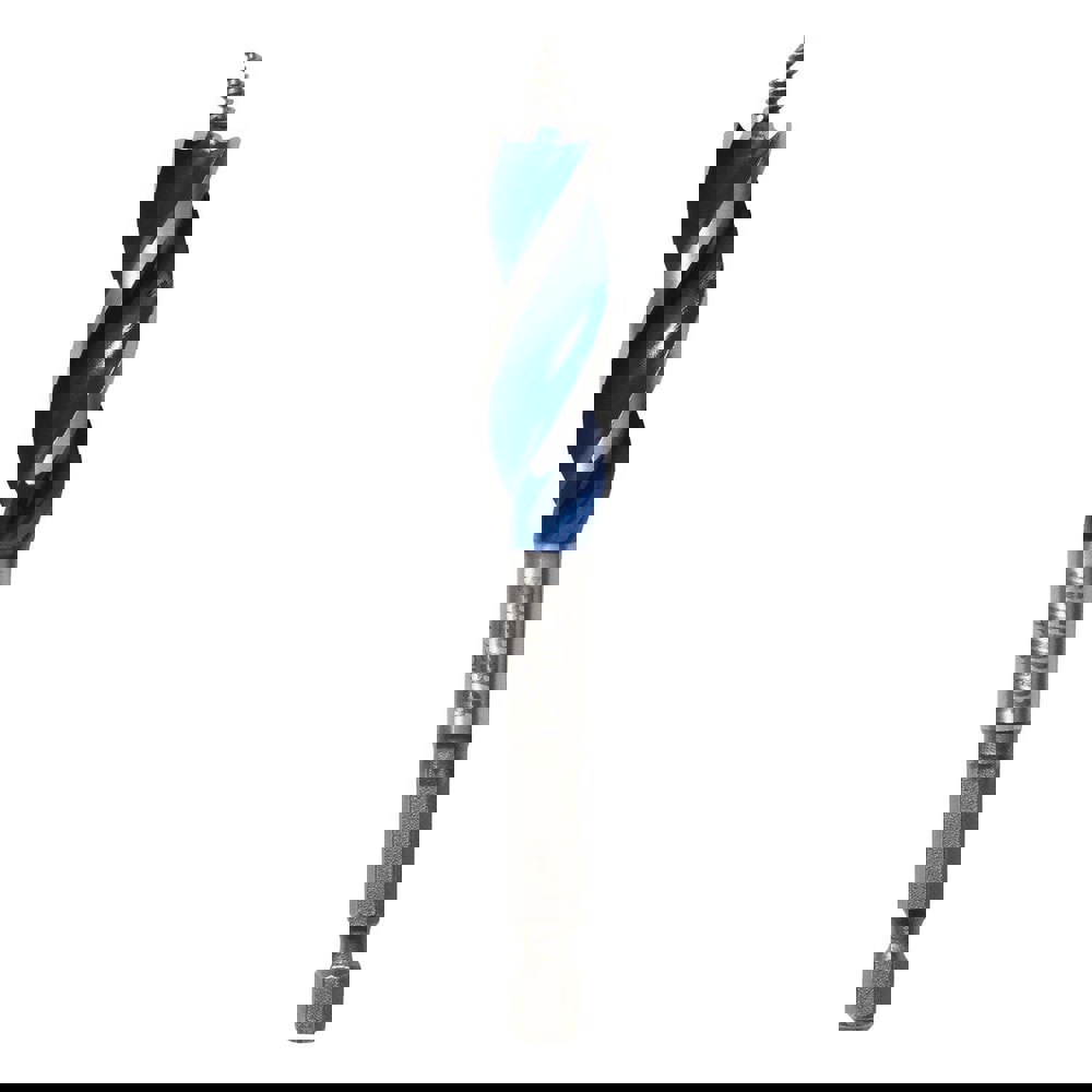 Auger & Utility Drill Bits; Auger Bit Size: 0.5in ; Shank Diameter: 0.4370 ; Shank Size: 0.4370 ; Shank Type: Hex ; Tool Material: High-Speed Steel ; Coated: Uncoated