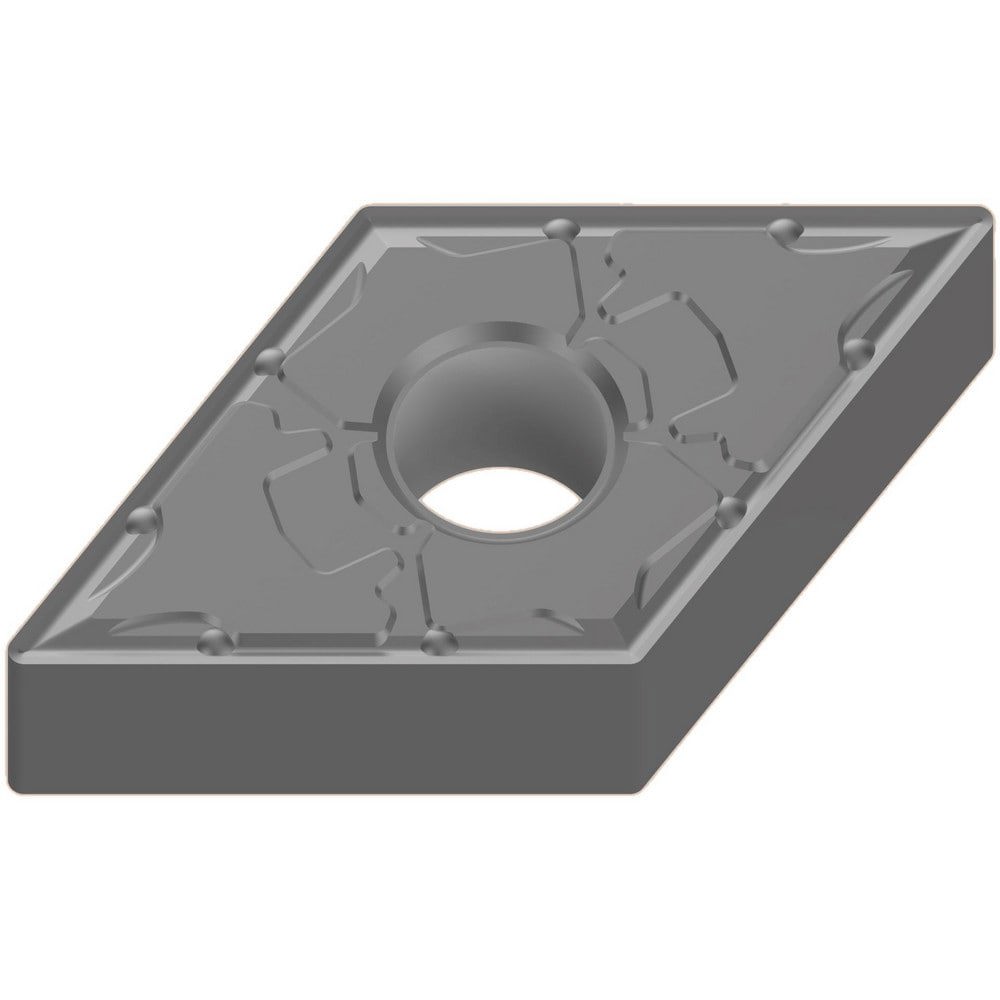 Turning Inserts; Relief Angle: 0.000 ; Insert Style: DNMG ; Corner Radius (mm): 0.40 ; Corner Radius (Inch): 1/64 ; Corner Radius (Decimal Inch): 0.0156 ; Included Angle: 55.00