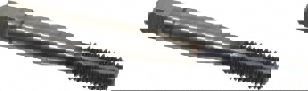 Thread Forming Tap: M8x1.25 Metric Coarse, 6H Class of Fit, Bottoming, Powdered Metal High Speed Steel, TiCN Coated