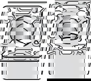 Turning Insert: CNGG433LF KC5010, Solid Carbide