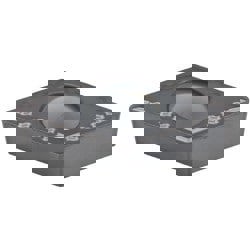 Turning Insert: DCMT3252UF KC5010, Solid Carbide