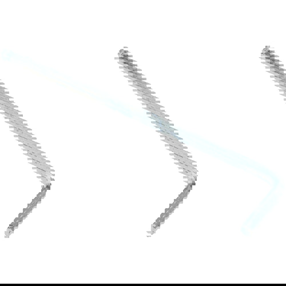 Hex Keys; End Type: Ball ; Hex Size (mm): 6 ; Handle Type: L-Handle ; Arm Style: Long ; Overall Length (Inch): 5-21/32 ; Handle Color: Silver