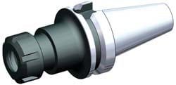Collet Chuck: 1.02 to 16 mm Capacity, ER Collet, Taper Shank