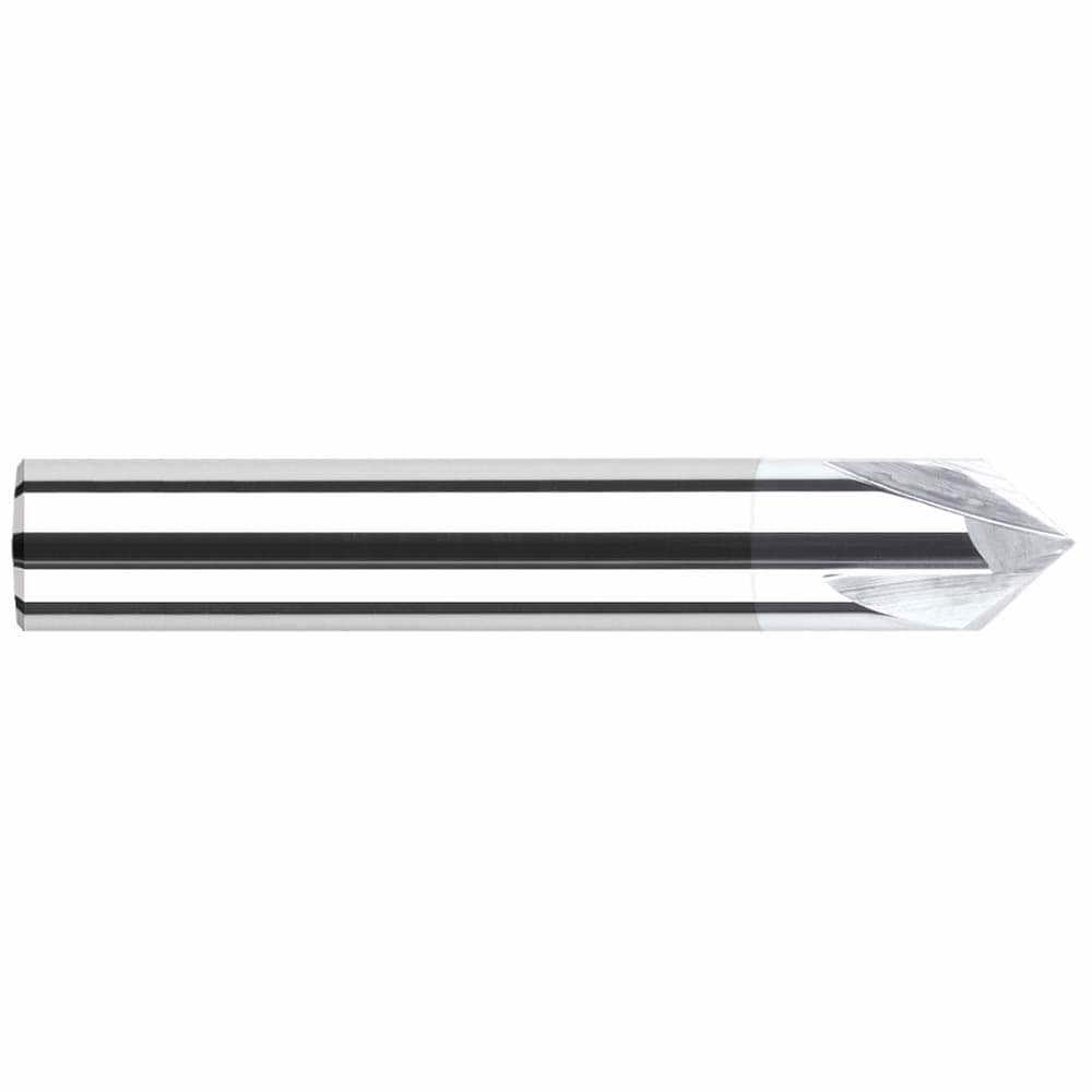 Chamfer Mill: 2 Flutes, Solid Carbide
