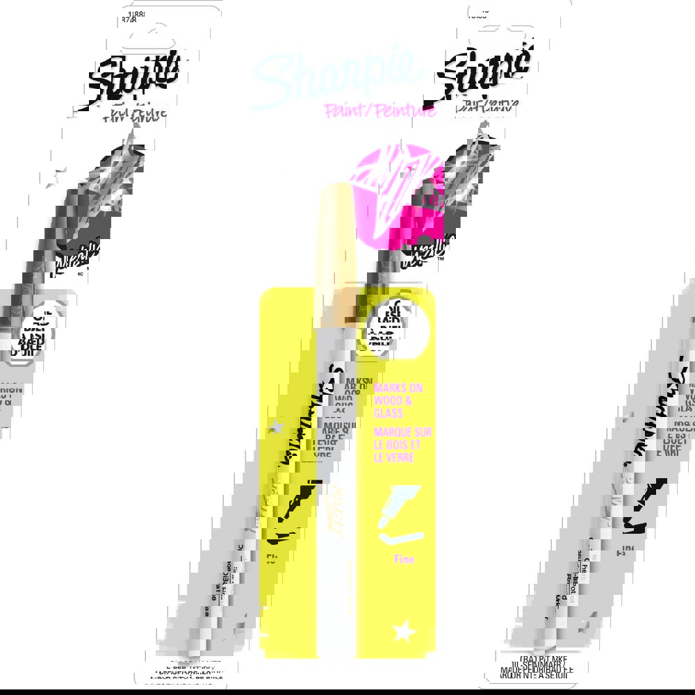 Markers & Paintsticks; Marker Type: Paint ; Tip Shape: Fine Point ; Color Family: Gold ; Ink Type: Oil Base ; Number Of Pieces: 1 ; UNSPSC Code: 27112300