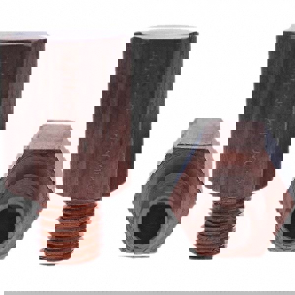 Spot Welder Tips; Tip Type: Threaded Tip C Nose (Flat) ; Material: RWMA Class 2 - C18200