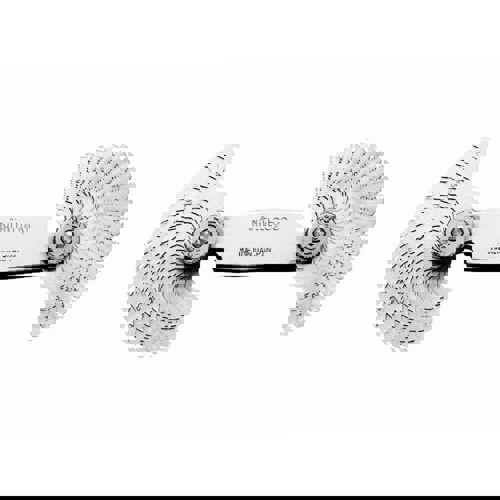 Screw Pitch Gages; Threads per Inch Range: 8 - 28 ; Material: Stainless Steel