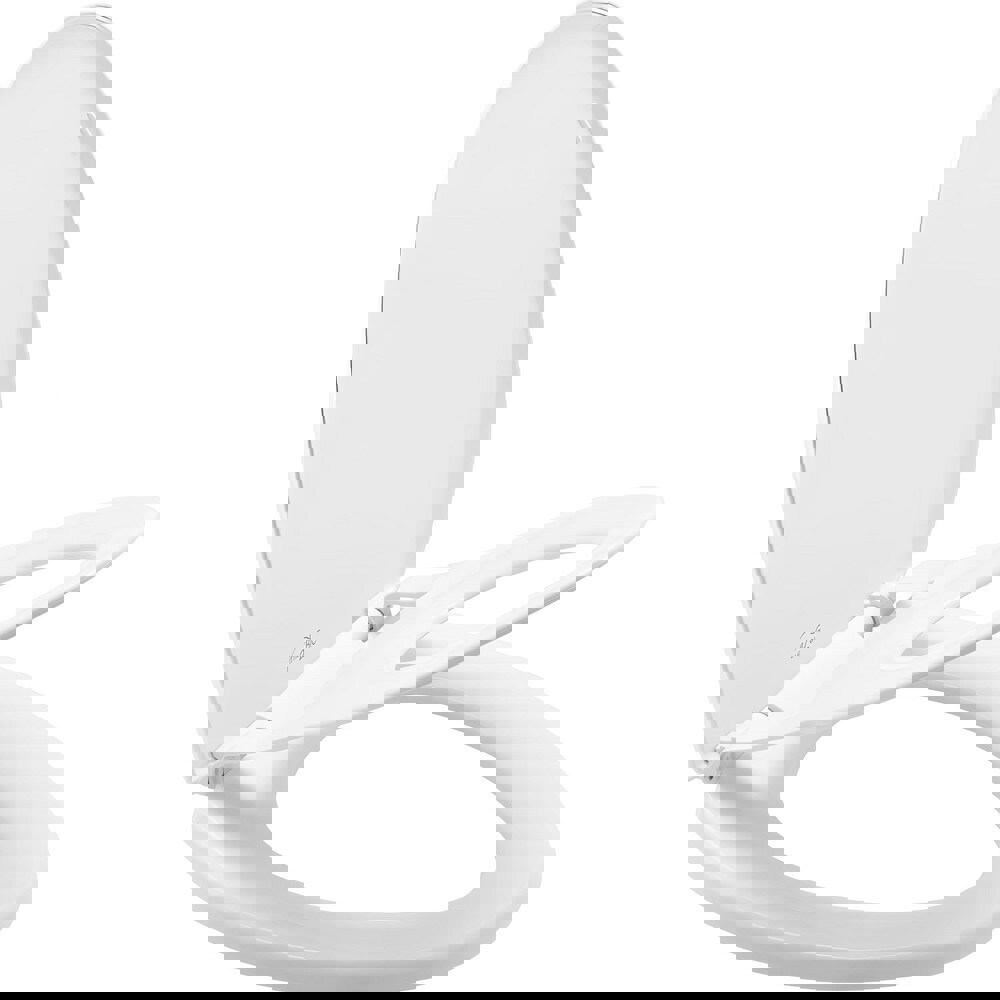 Toilet Seats; Type: Standard; Closed ; Style: Elongated ; Material: Plastic ; Color: White ; Outside Width: 14.125in (Inch); Inside Width: 8.2500in (Inch)