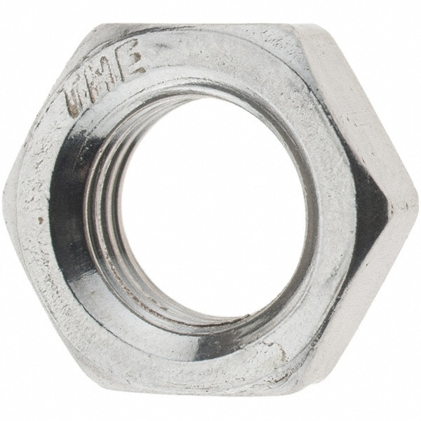 3/8-24 UNF Stainless Steel Right Hand Hex Jam Nut