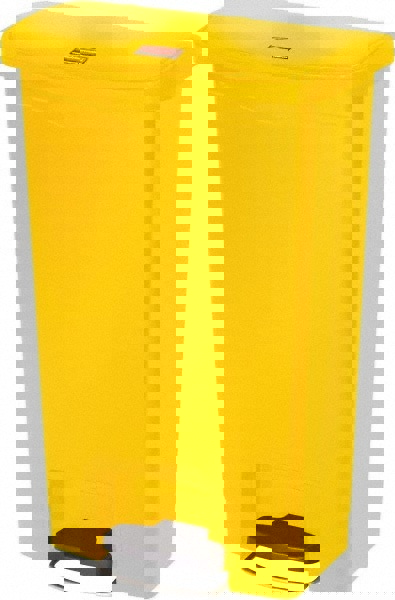 13 Gal Rectangle Unlabeled Trash Can