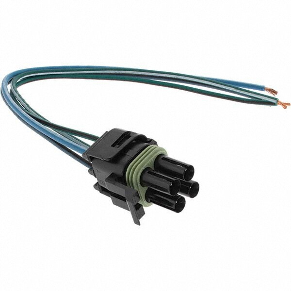 Automotive Wiring Connectors; Product Type: 4-Way Connector Repair Harness ; Fits Vehicle Make: GM ; Capacity: 18 Gauge ; Wire Length (Inch): 10 ; UNSPSC Code: 39121409