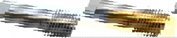 Thread Forming Tap: M12x1.75 Metric Coarse, 4H Class of Fit, Bottoming, High Speed Steel, TiN Coated