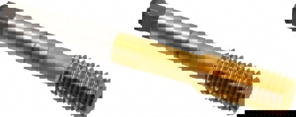 Thread Forming Tap: M12x1.75 Metric Coarse, Plug, Powdered Metal High Speed Steel, TiN Coated