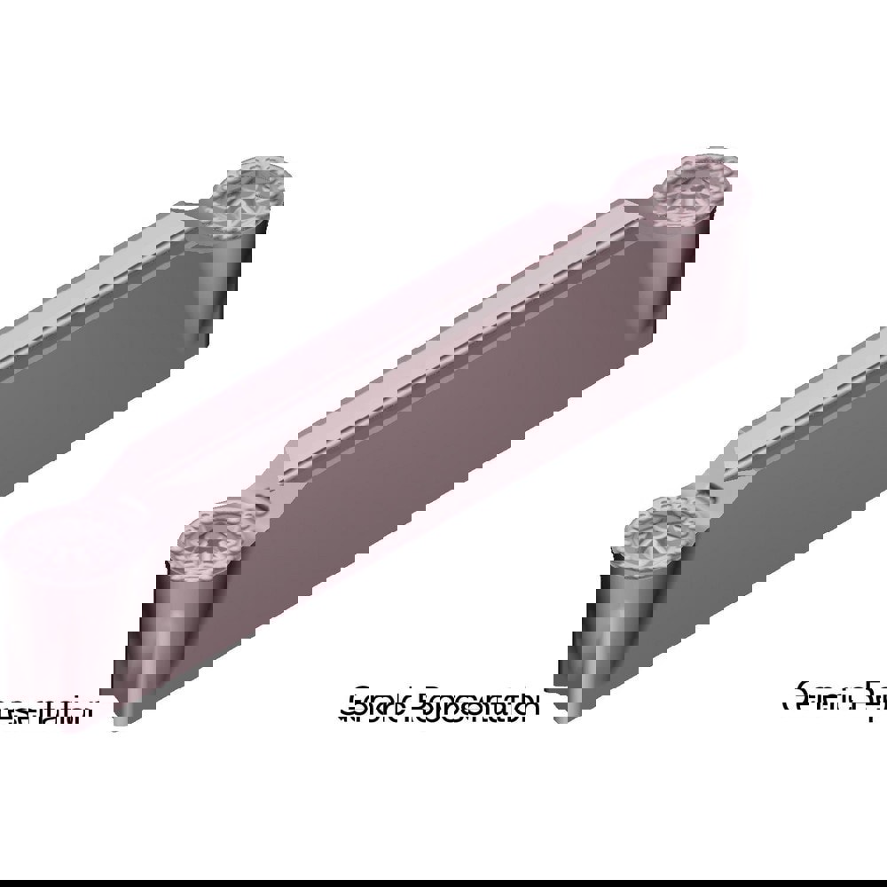 Grooving Insert: GCMN4020-RG AC530U, Carbide