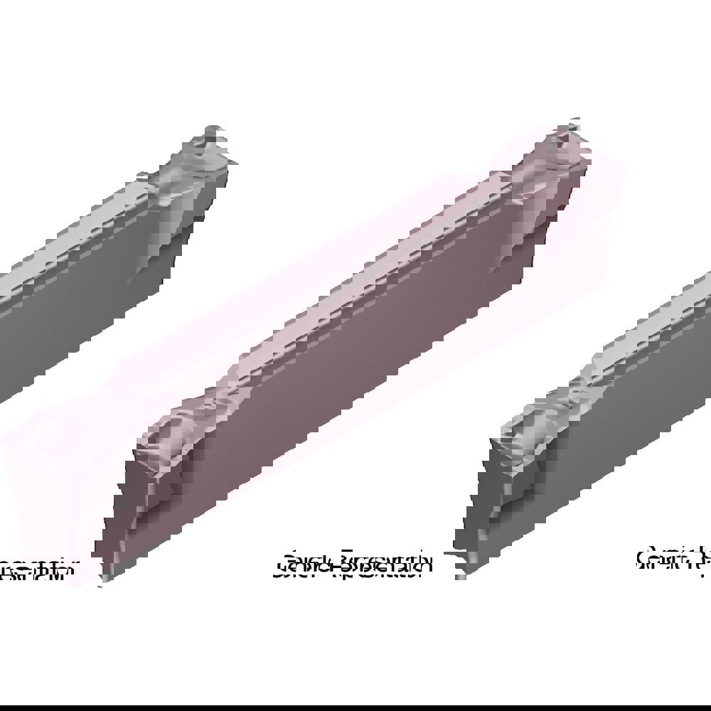 Grooving Insert: GCMN2094R0.5-GL-AC530U, Carbide