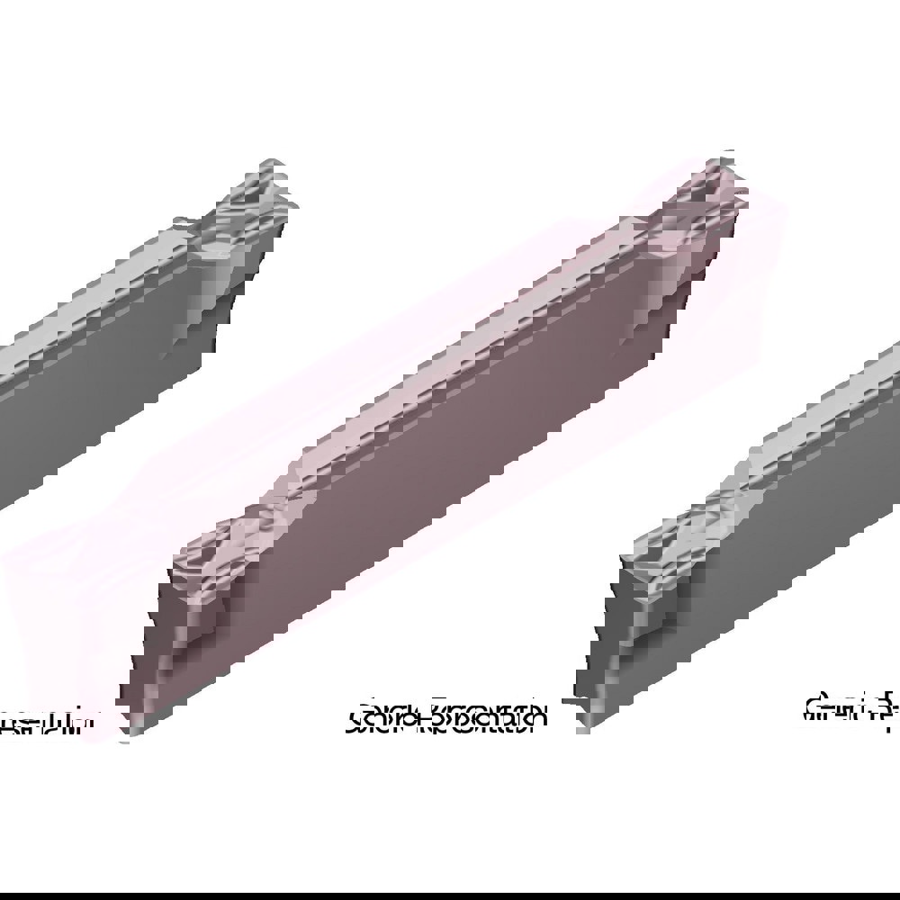 Grooving Insert: GCMN3125R1.0-MG-AC530U, Carbide