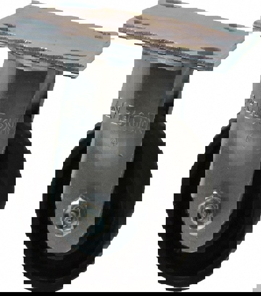 Rigid Top Plate Caster: Glass Filled Nylon, 4